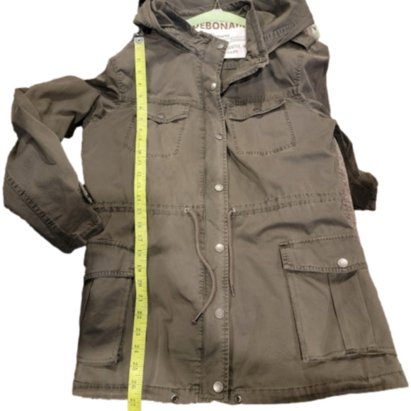 Weatherproof Vintage Army Green Lightweight Utility Jacket Size S - Picture 9 of 15